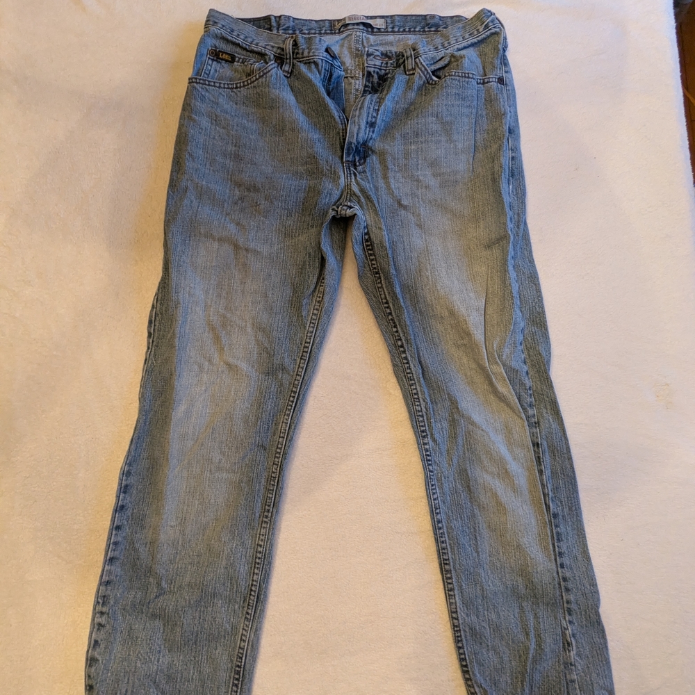 Lee Light Blue Jeans Relaxed Fit for Men